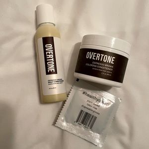 New - Overtone Coloring Conditioner and Daily Conditioner